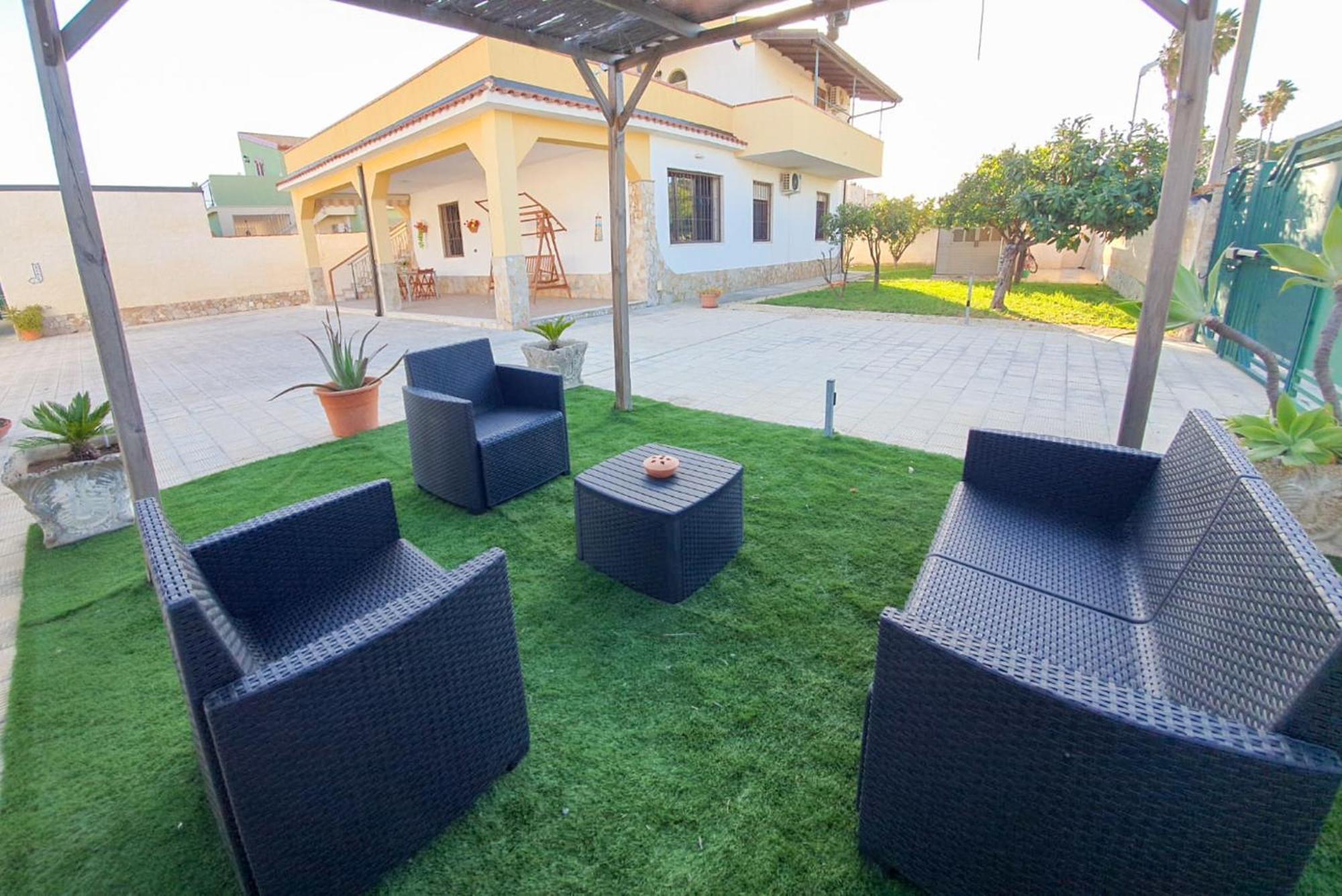 Villa La Sosta - 150M Dal Mare - Patio Privato E Areal Relax Arenella  Extérieur photo